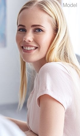 Young Blond Female Smiling - Jaw Surgery Homepage Procedures Slider